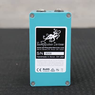 EarthQuaker Devices Organizer Polyphonic Organ Emulator V2 Teal / White Print image 5