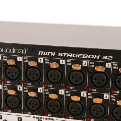 Soundcraft Mini Stagebox 32 Cat 5 32-Ch. Digital Stagebox with MADI Card CG010RY image 5