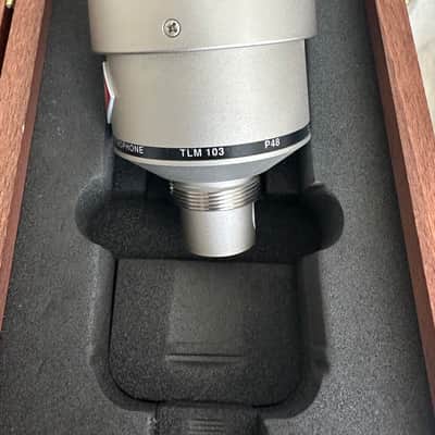 Neumann TLM 103 Large Diaphragm Cardioid Condenser Microphone 1997 - Present - Nickel image 2