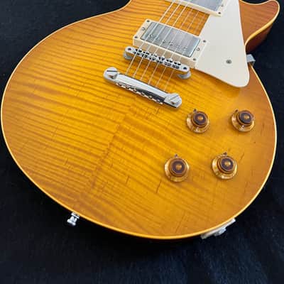 Gibson Custom Shop Historic Collection '58 Les Paul Standard Flame Top Reissue 1997 - 2002 - Butterscotch image 19