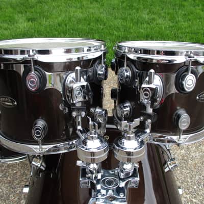 DW Pacific LX Series All Maple Shell Drum Kit, Lacquer Finish, DW-Style Hardware -- Excellent! image 4