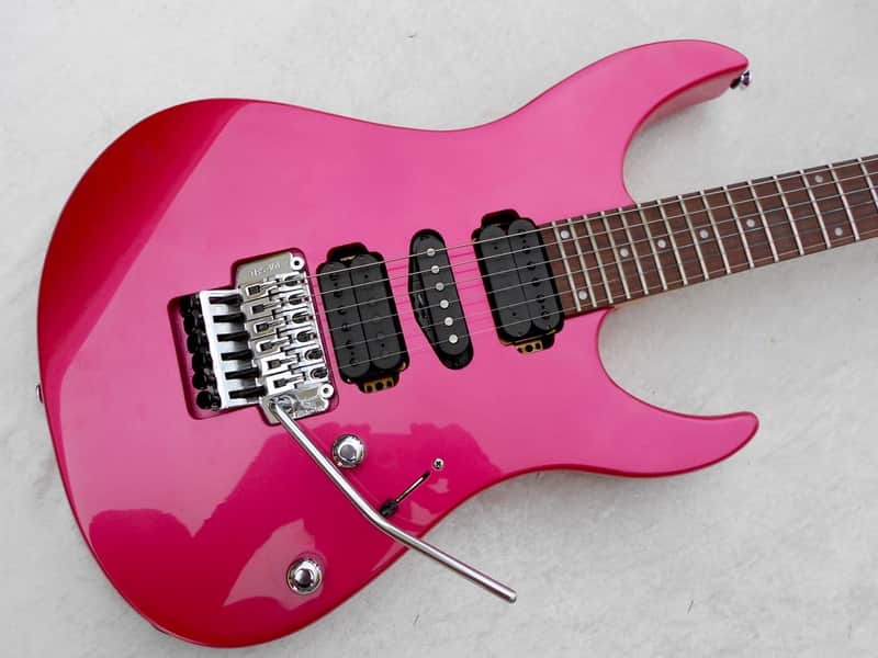 Yamaha RGX 321 D guitar with hard case - floyd rose | Reverb