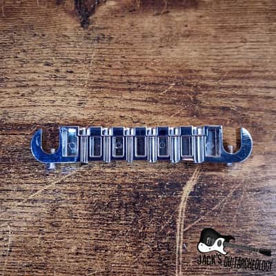 Gibson Custom Shop Wraparound Lightning Bolt Tailpiece (2020s - Nickel) image 6