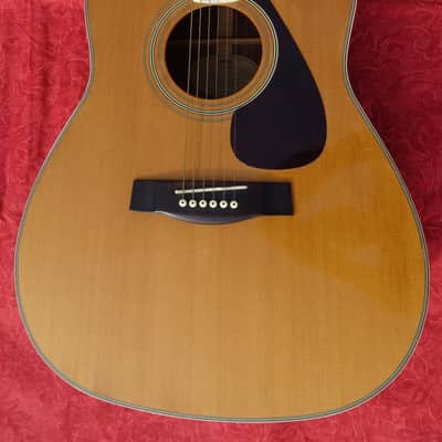 Yamaha FG-345 FG345 Excellent Conditions with low action and excellent sound 1980 Natural image 2