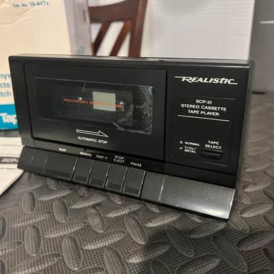 Realistic SCT-31 Stereo Cassette Deck With Box image 3