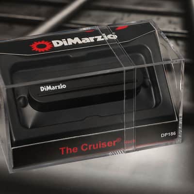 DiMarzio DP186BK The Cruiser Neck Single Coil- Black / Strat