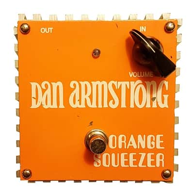 Dan Armstrong Orange Squeezer USA Boost Compressor Guitar Effect Pedal image 1