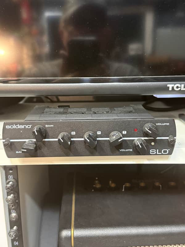 Synergy Soldano SLO Module 2-Channel All-Tube Preamp 2017 - Black image 1