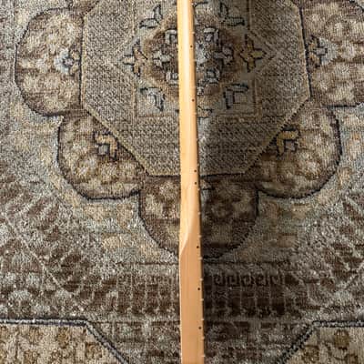 Fender Roasted Maple Precision Bass® Neck, 20 Medium Jumbo Frets, 9.5", Maple, C Shape image 7