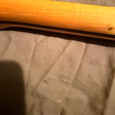 Vintage 1989 Squier ii one piece maple neck image 8