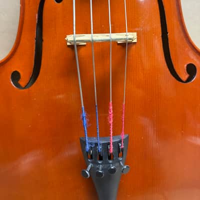Artisan Strings Marcato Model 100 3/4 Cello 2006 (Serial #4268) w/ Gig Bag image 4