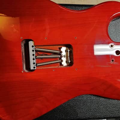 Warmoth Swamp Ash Strat Body Sienna Burst image 6