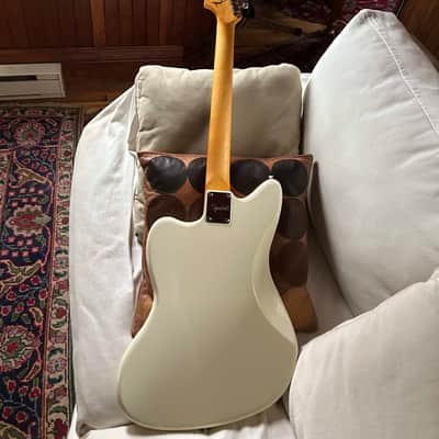 Squier J Mascis Jazzmaster with J Mascis Pickups, New Electronics, Fender Tremolo, Mustang Bridge and G&G Case image 6