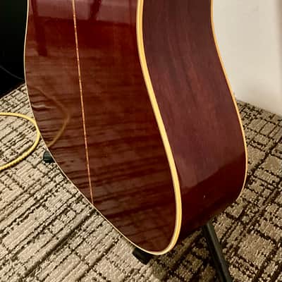 1973 Gibson Hummingbird Custom Acoustic Guitar w/ Hardshell Case image 9
