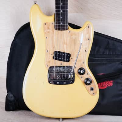 Fender Bronco 1975 Olympic White USA Vintage Offset w/ Bag image 2