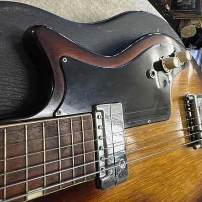 Vintage Melody JB-4 1960s MIJ Electric Guitar w/case. Clean and Rare! image 7
