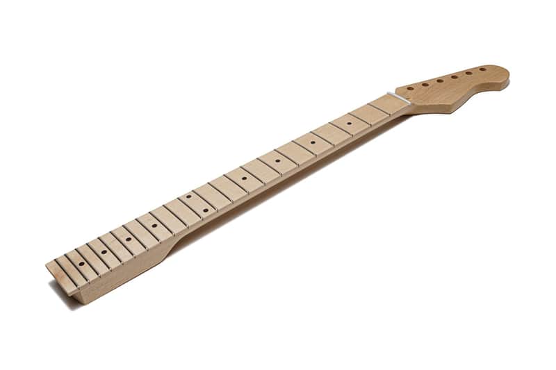 Solo ST Style 22 Fret Guitar Neck With Maple Fretboard image 1