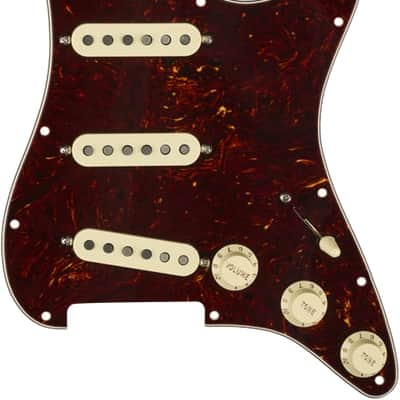 Genuine FENDER Pre-Wired FAT '50s Loaded Strat 11-Hole TORTOISE SHELL Pickguard image 1