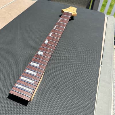 Warmoth Meadowhawk (Fits Stratocaster) Neck - Birdseye Maple + Rosewood, Stainless Jumbo frets, 25.5" Scale, 42mm Nut image 18