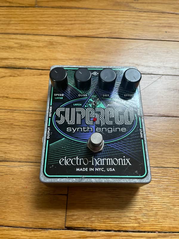 Electro-Harmonix Superego Synth Engine 2012 - Present - Black / Purple / Green image 1