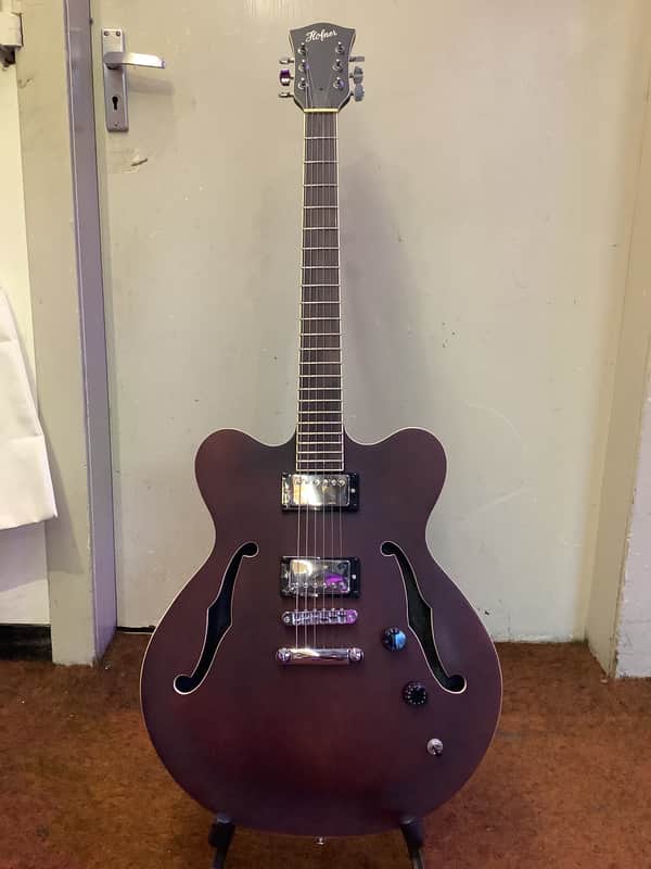 Hofner Contemporary Series Verythin with Rosewood Fretboard 2006 - 2019 - Black