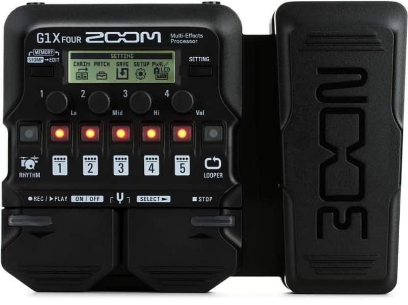 Zoom G1X Four Multi-Effects Processor image 1