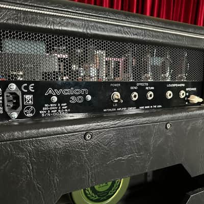 Matchless Avalon 30 30-Watt 1x12" Guitar Combo 2009 - Present - Black image 8