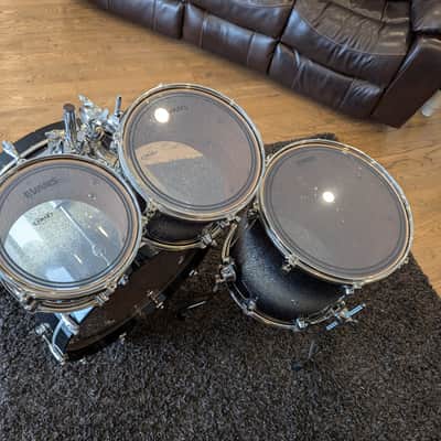 Mapex Saturn shell pack (10", 12", 16", 22") - Silver sparkle fade image 8