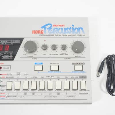 [SALE Ends Dec 17] KORG DDM-220 Super Percussion Digital Drum Machine w/ 100-240V PSU