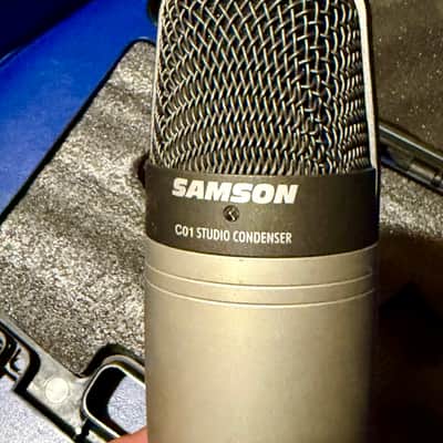 Samson C01 Large Diaphragm Cardioid Condenser Microphone 2010s - Silver image 5