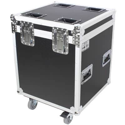 ProX XS-UTL4 Utility Flight Case w/ Black Laminate 4" Casters w/ Caster Dishes image 15