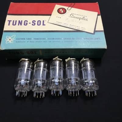 (5) NOS TUNG SOL 8445 Engineering Sample TRIODE PENTODE Vacuum Tubes E.7778 image 1