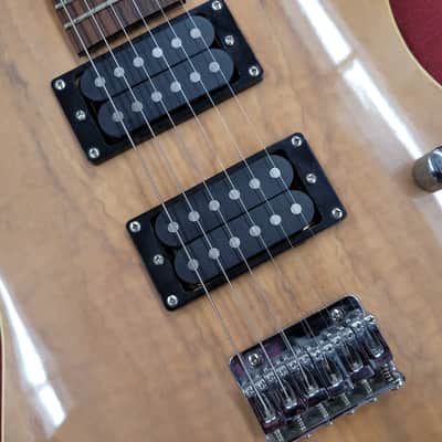 Unknown T-Style Parts Guitar HH - Natural image 6