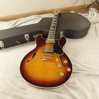 2017 Yamaha SA2200 Semi Hollow Figured Electric Guitar ~ Unplayed! image 8