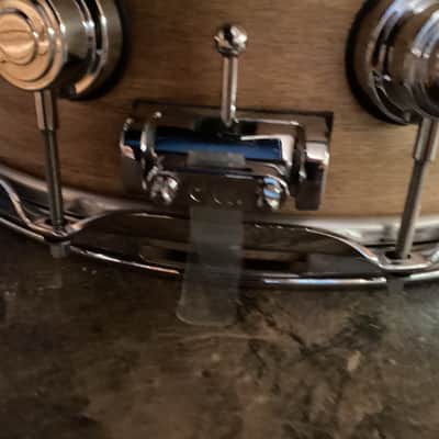 DW Jazz snare drum 6 1/2 x 14 Natural wood image 4