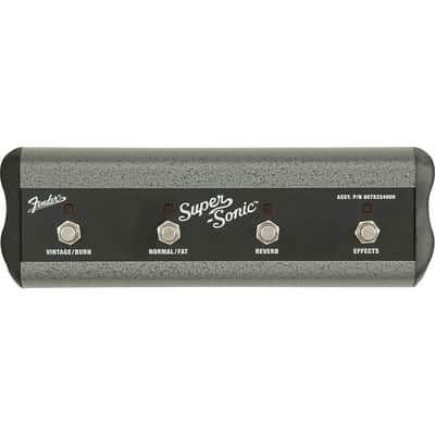 Fender Super-Sonic 22 22W 1x12 Tube Guitar Combo Amp Regular Blonde image 5