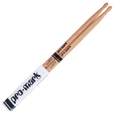 Promark Classic Forward Drumsticks - Raw Hickory - 5B - Wood Tip - 1 pair image 1