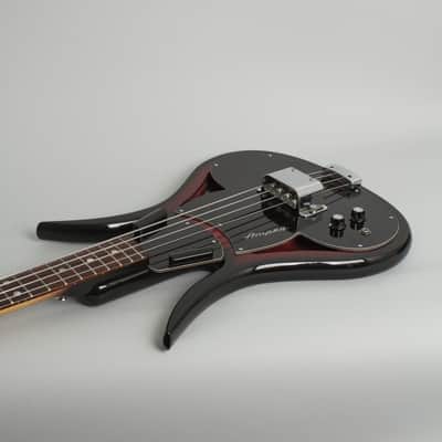 Ampeg  ASB-1 LEFT HANDED Electric Bass Guitar (1967), ser. #1121, original black hard shell case. image 7