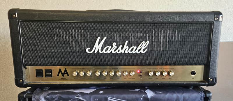 Marshall MA100H 2-Channel 100-Watt Guitar Amp Head 2010 - 2013 - Black image 1