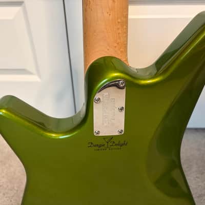 Ernie Ball Music Man Albert Lee Dargie Delight MM-90 2006 - Martini Olive Green image 6