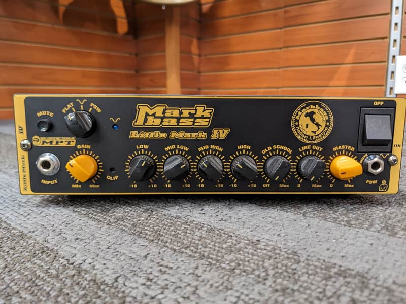 Markbass Little Mark IV - Black/Yellow image 1