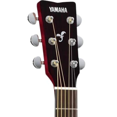 Yamaha FSX800C Acoustic-Electric Guitar - Ruby Red image 3