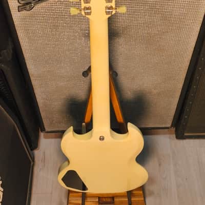 Gibson Custom Shop '61 Les Paul SG Standard Reissue with Vibrola 2007 Polaris White image 16