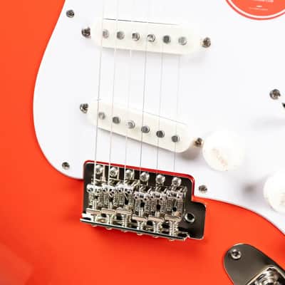 Squier Classic Vibe '50s Stratocaster Electric Guitar - Fiesta Red image 9