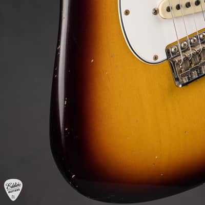 Fender Custom Shop Postmodern Stratocaster Journeyman - Bleached 3-Tone Sunburst (Brand New) image 17