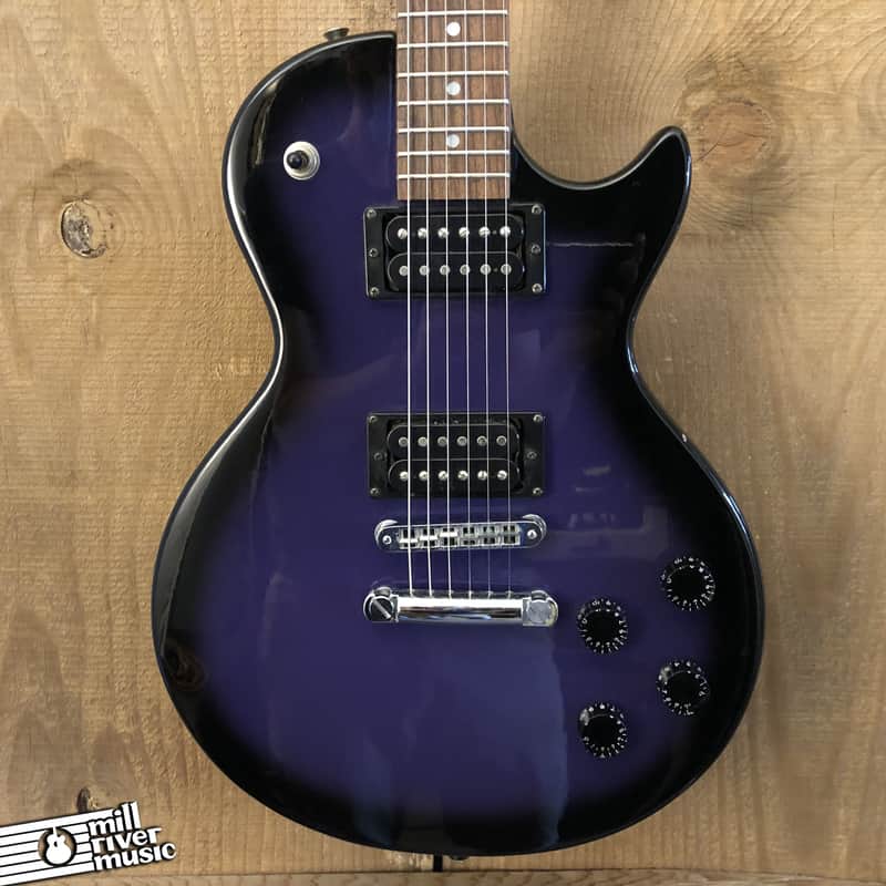 Burny LG-480 LP Special Junior Copy Singlecut Electric Guitar Purple Burst 2000s image 1