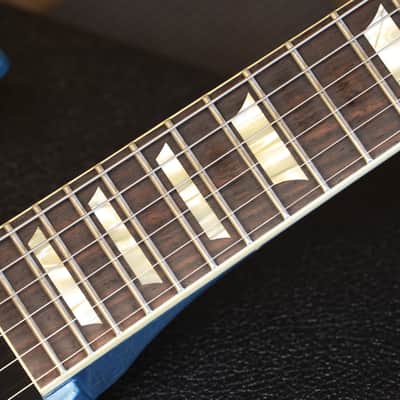 Mint! 2023 Gibson Custom Shop 1964 Reissue SG Murphy Lab w/ Maestro Electric Guitar Pelham Blue Ultra Light Aged + COA OHSC image 9