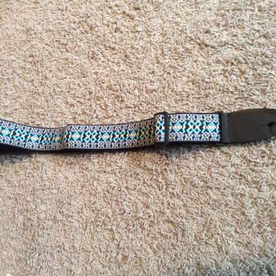 Ace Jimi Hendrix Guitar Strap from 1997 Fender Voodoo tribute guitar image 2