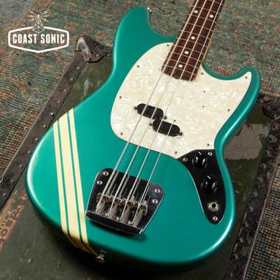 1998 CIJ Fender '69 Competition Mustang Bass Reissue MB-SD/CO Seymour Duncan image 7