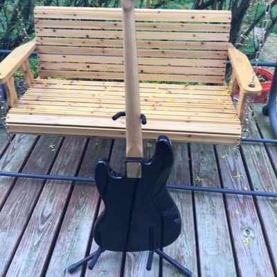Homemade J bass 2020 - Black lacquer gloss image 6